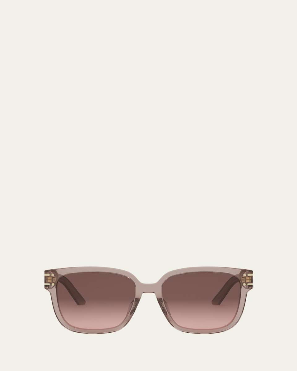 DiorSignature S7F Acetate Square Sunglasses